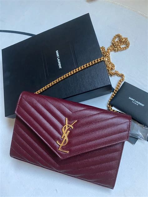 ysl cassandra chain wallet review|Bag Review: YSL Saint Laurent Cassandre Matelasse Chain Wallet.